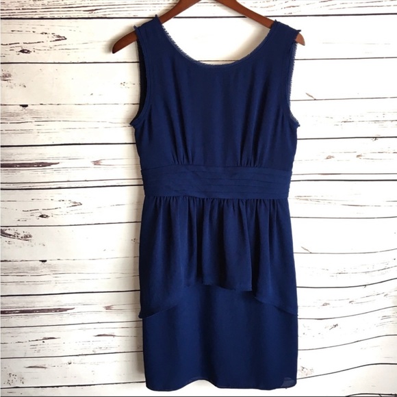 BCBGMaxAzria Dresses & Skirts - BCBG MaxAzria navy blue dress, size 10